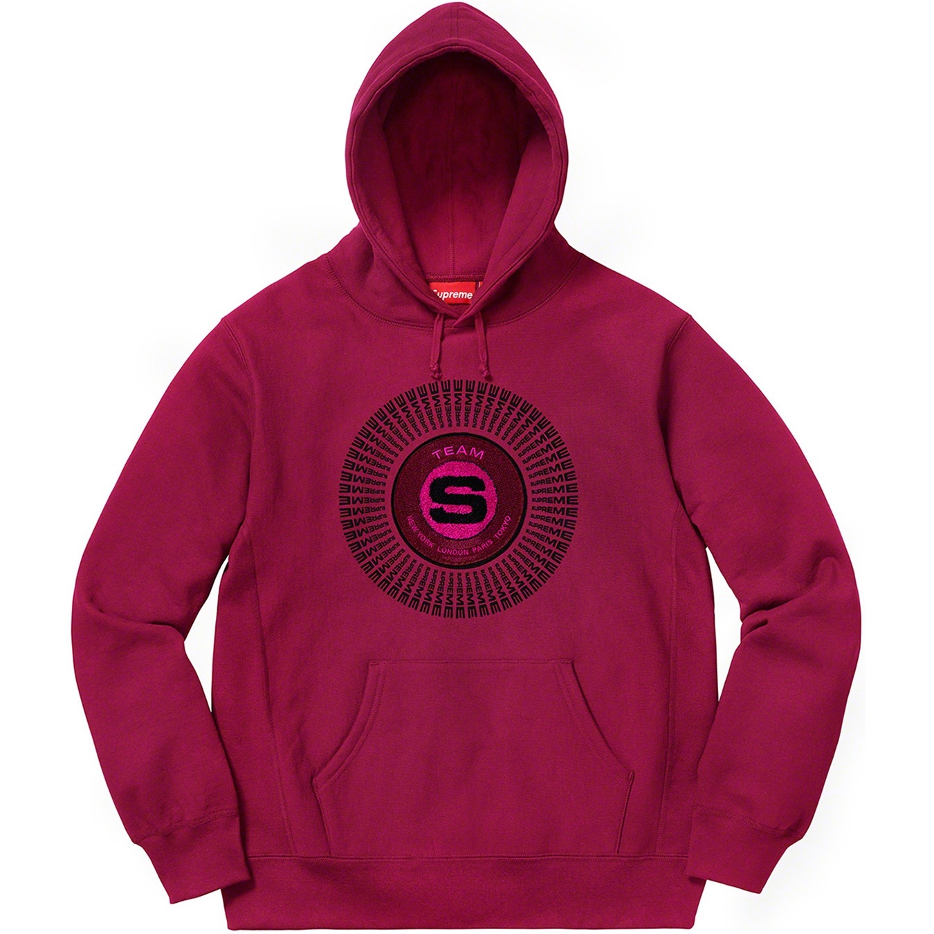 Chenille Appliqué Hooded Sweatshirt view 5